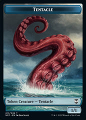 Tentacle // Clue Double-Sided Token [Streets of New Capenna Commander Tokens] | North Valley Games