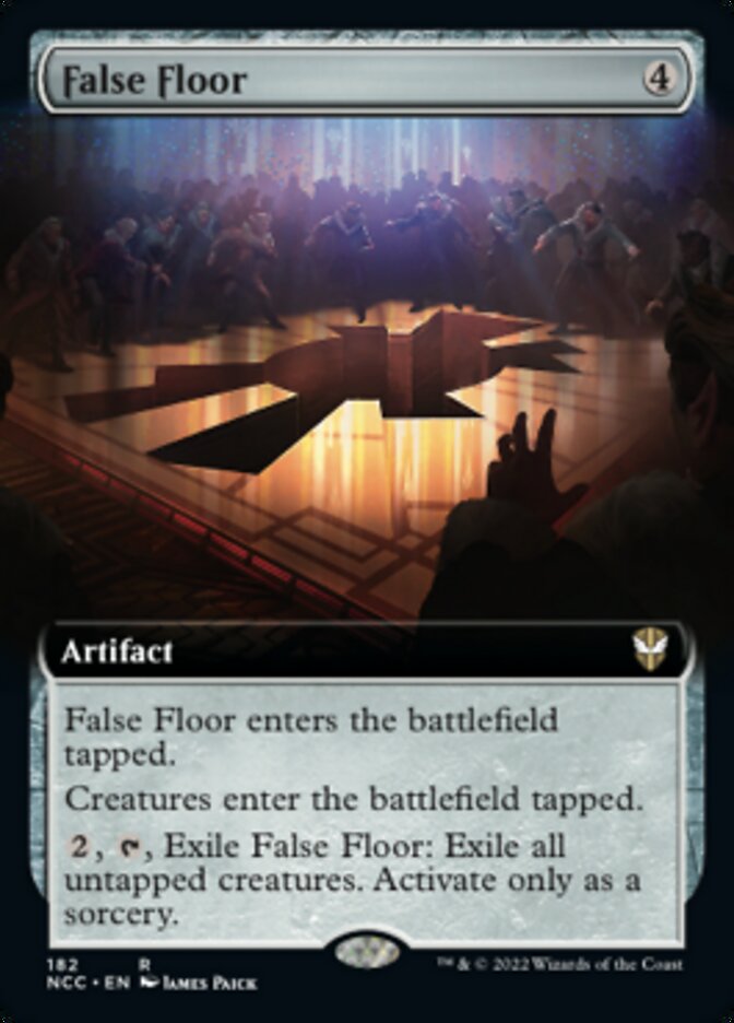 False Floor (Extended Art) [Streets of New Capenna Commander] | North Valley Games