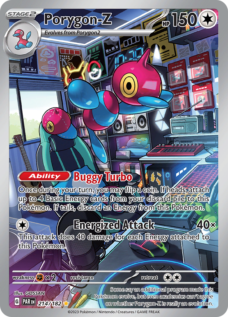 Porygon-Z (214/182) [Scarlet & Violet: Paradox Rift] | North Valley Games