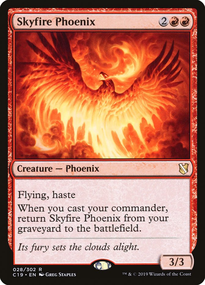Skyfire Phoenix [Commander 2019] | North Valley Games