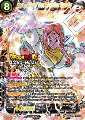 Supreme Kai of Time, Spacetime Unraveler (Card Game Fest 2022) (BT12-154) [Tournament Promotion Cards] | North Valley Games