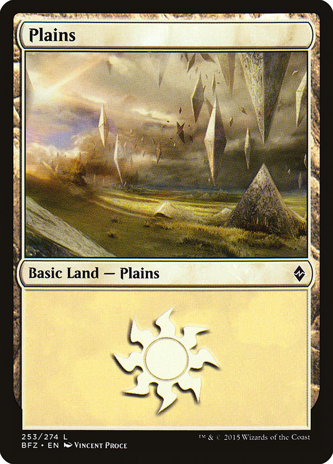 Plains (253) [Battle for Zendikar] | North Valley Games