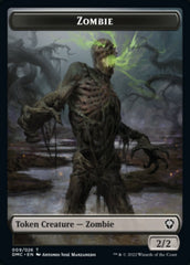 Phyrexian // Zombie Double-Sided Token [Dominaria United Tokens] | North Valley Games