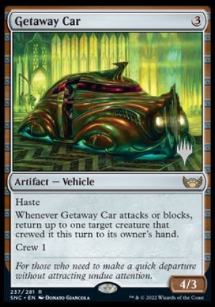 Getaway Car (Promo Pack) [Streets of New Capenna Promos] | North Valley Games
