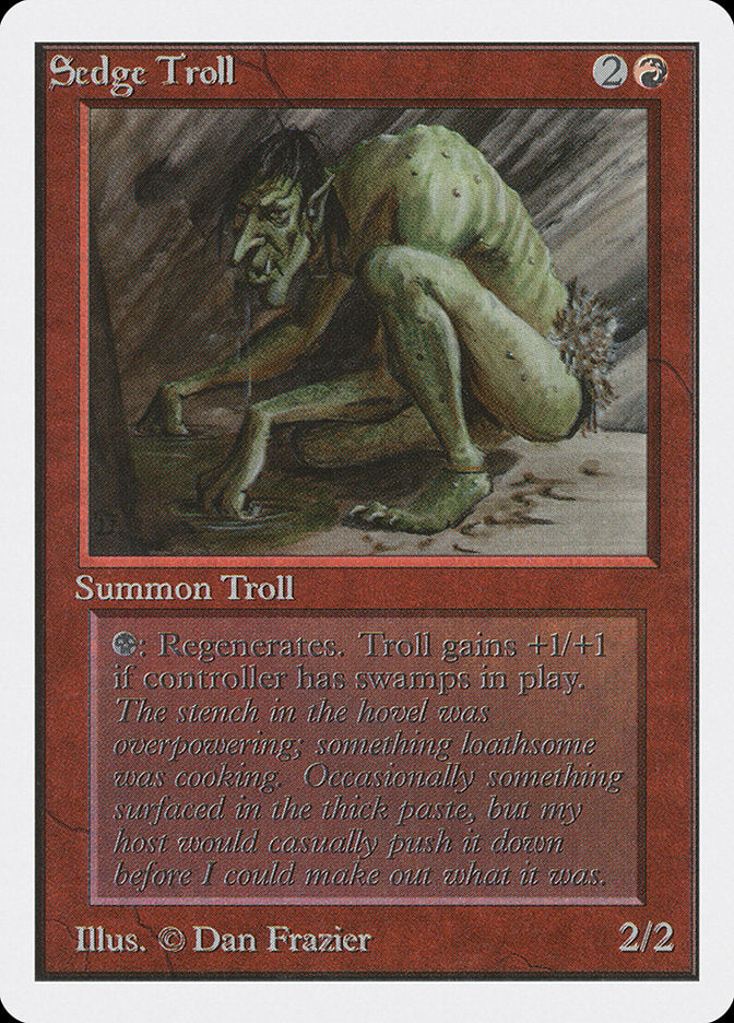 Sedge Troll [Unlimited Edition] | North Valley Games
