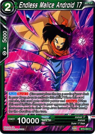 Endless Malice Android 17 (BT5-064) [Miraculous Revival] | North Valley Games