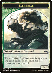 Elemental // Elemental Double-Sided Token (017/020) [Unstable Tokens] | North Valley Games