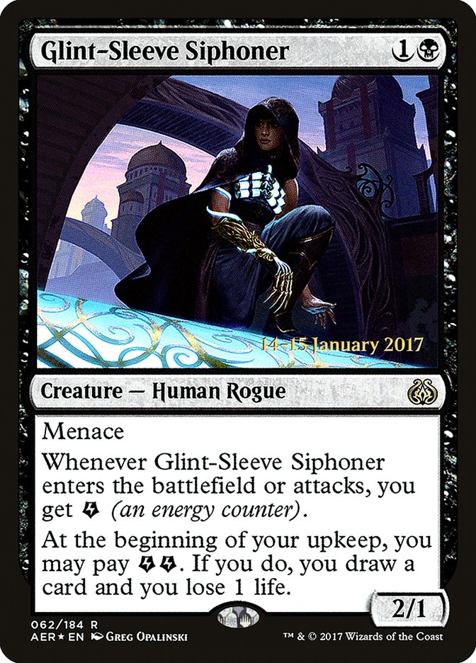 Glint-Sleeve Siphoner [Aether Revolt Prerelease Promos] | North Valley Games