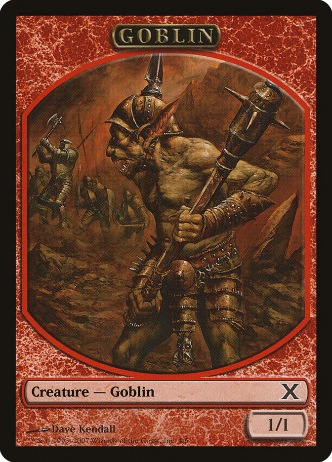 Goblin Token [Tenth Edition Tokens] | North Valley Games