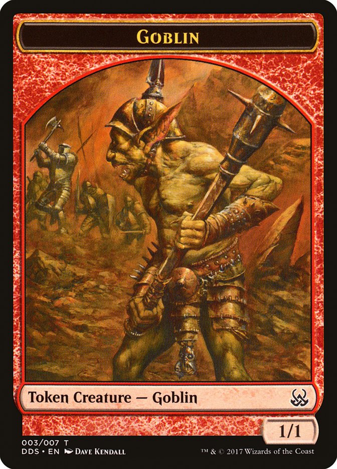Goblin Token [Duel Decks: Mind vs. Might Tokens] | North Valley Games