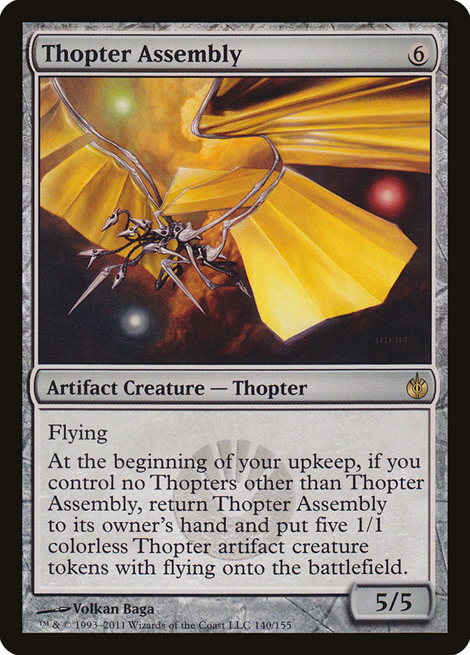 Thopter Assembly [Mirrodin Besieged] | North Valley Games