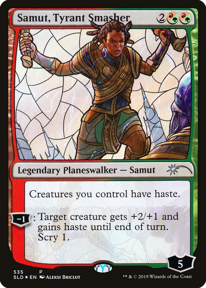 Samut, Tyrant Smasher (Stained Glass) [Secret Lair Drop Promos] | North Valley Games