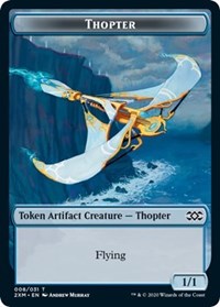 Thopter (008) // Wurm (030) Double-Sided Token [Double Masters Tokens] | North Valley Games