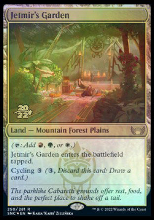 Jetmir's Garden [Streets of New Capenna Prerelease Promos] | North Valley Games