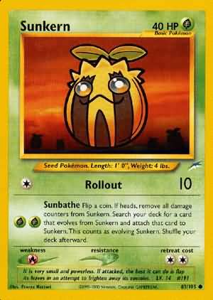 Sunkern (83/105) [Neo Destiny Unlimited] | North Valley Games