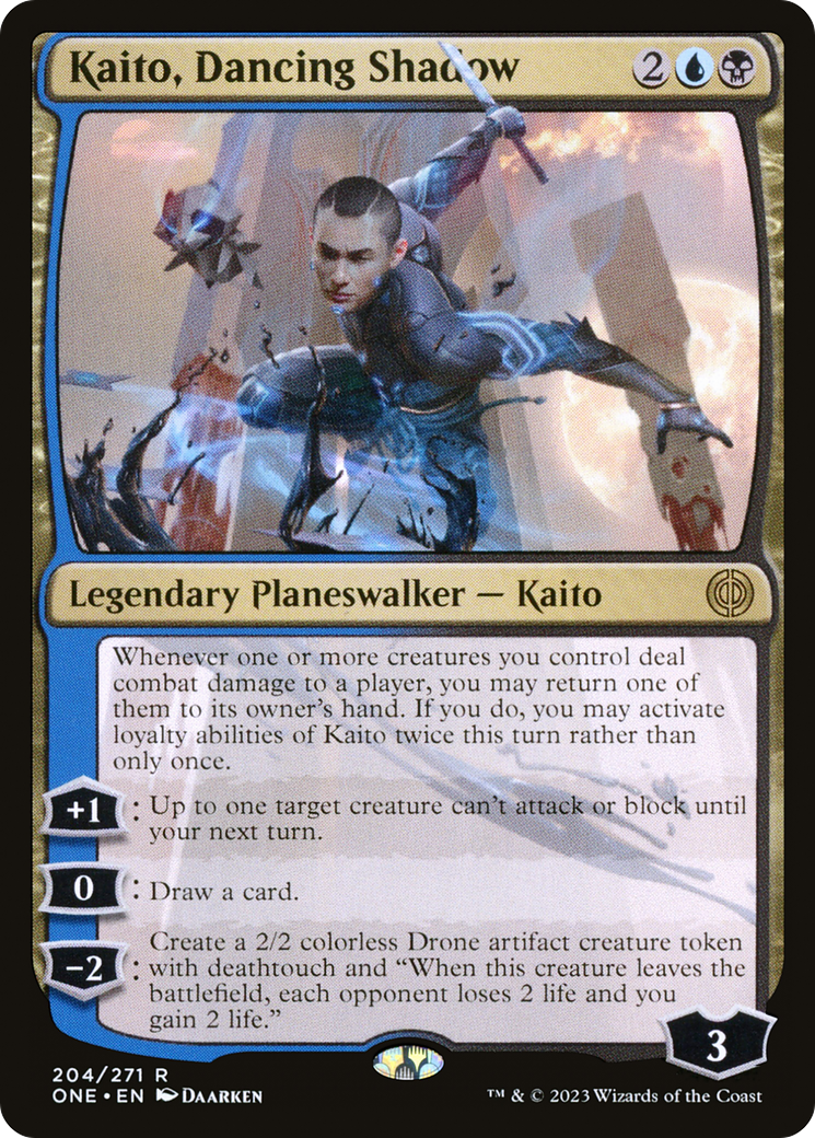 Kaito, Dancing Shadow [Phyrexia: All Will Be One] | North Valley Games