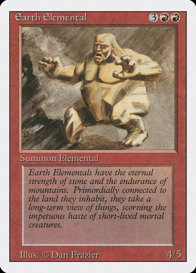Earth Elemental [Revised Edition] | North Valley Games
