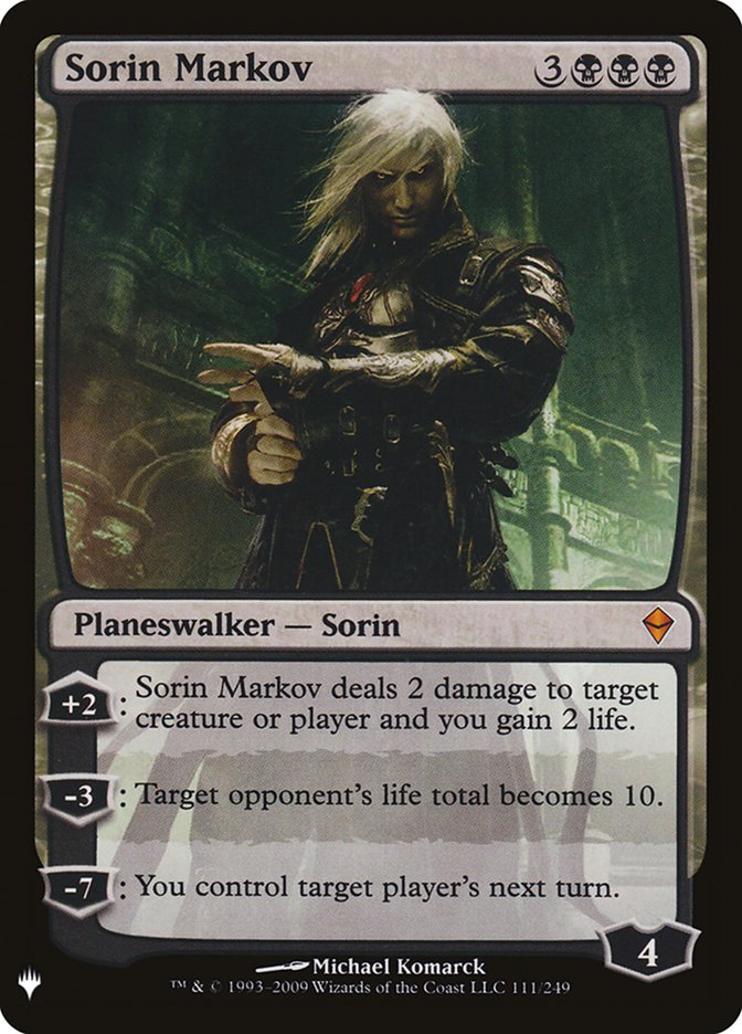 Sorin Markov [Mystery Booster] | North Valley Games