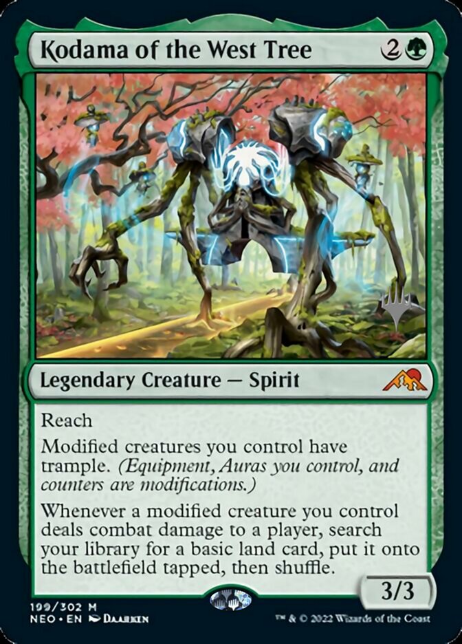 Kodama of the West Tree (Promo Pack) [Kamigawa: Neon Dynasty Promos] | North Valley Games