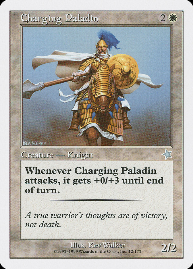 Charging Paladin [Starter 1999] | North Valley Games