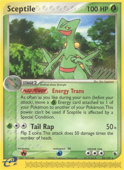 Sceptile (20/109) [EX: Ruby & Sapphire] | North Valley Games