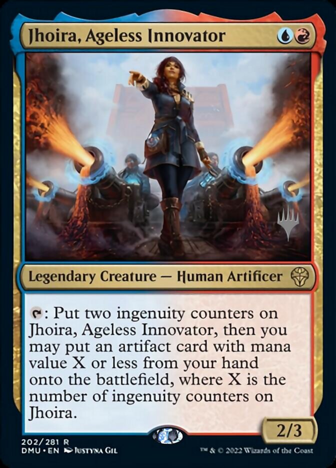 Jhoira, Ageless Innovator (Promo Pack) [Dominaria United Promos] | North Valley Games