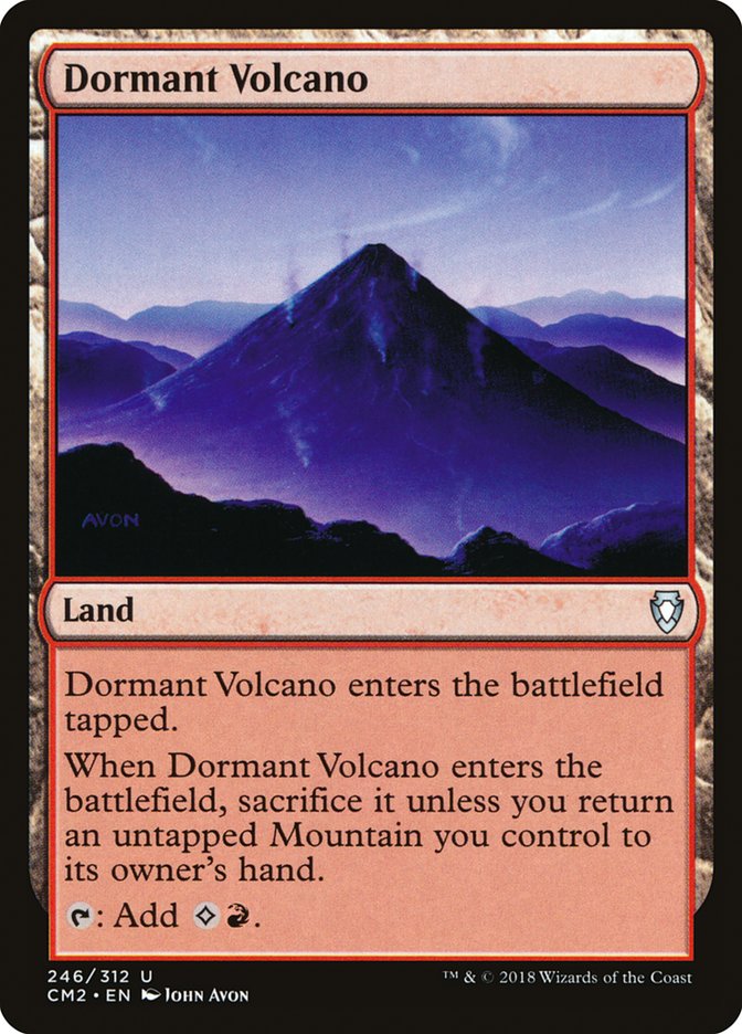 Dormant Volcano [Commander Anthology Volume II] | North Valley Games