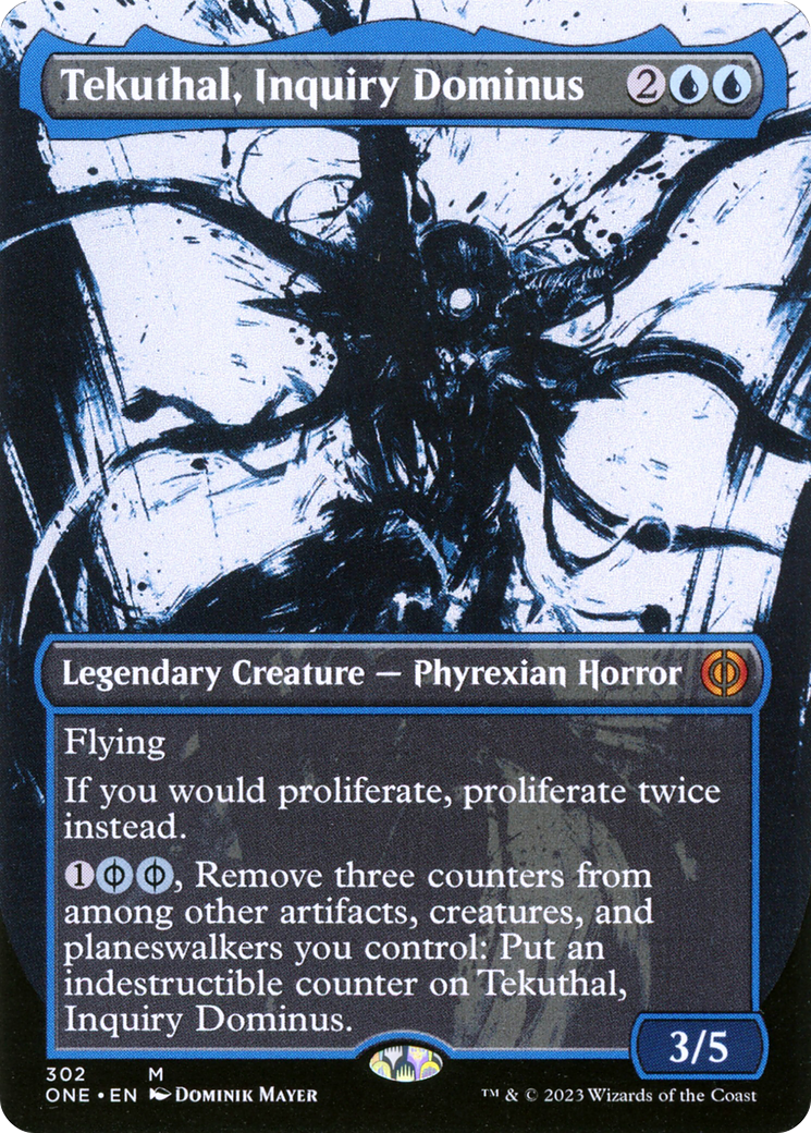 Tekuthal, Inquiry Dominus (Borderless Ichor) [Phyrexia: All Will Be One] | North Valley Games