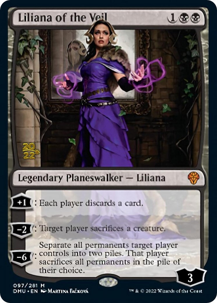 Liliana of the Veil [Dominaria United Prerelease Promos] | North Valley Games