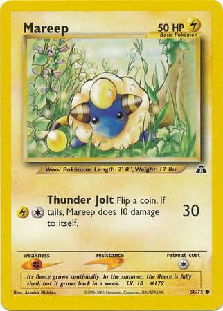 Mareep (58/75) [Neo Discovery Unlimited] | North Valley Games