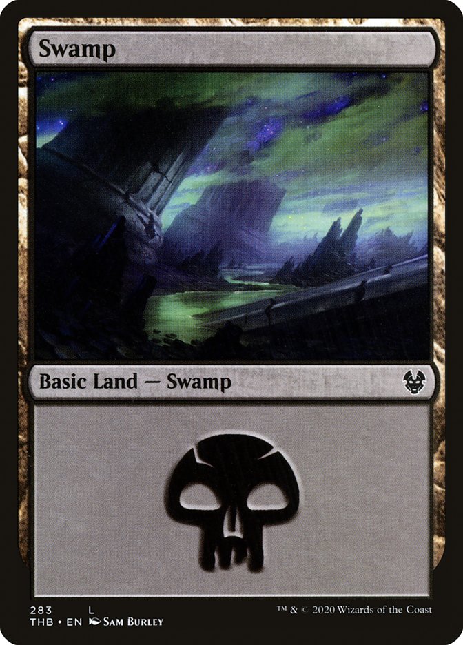 Swamp (283) [Theros Beyond Death] | North Valley Games