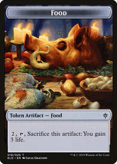Faerie // Food (18) Double-Sided Token [Throne of Eldraine Tokens] | North Valley Games
