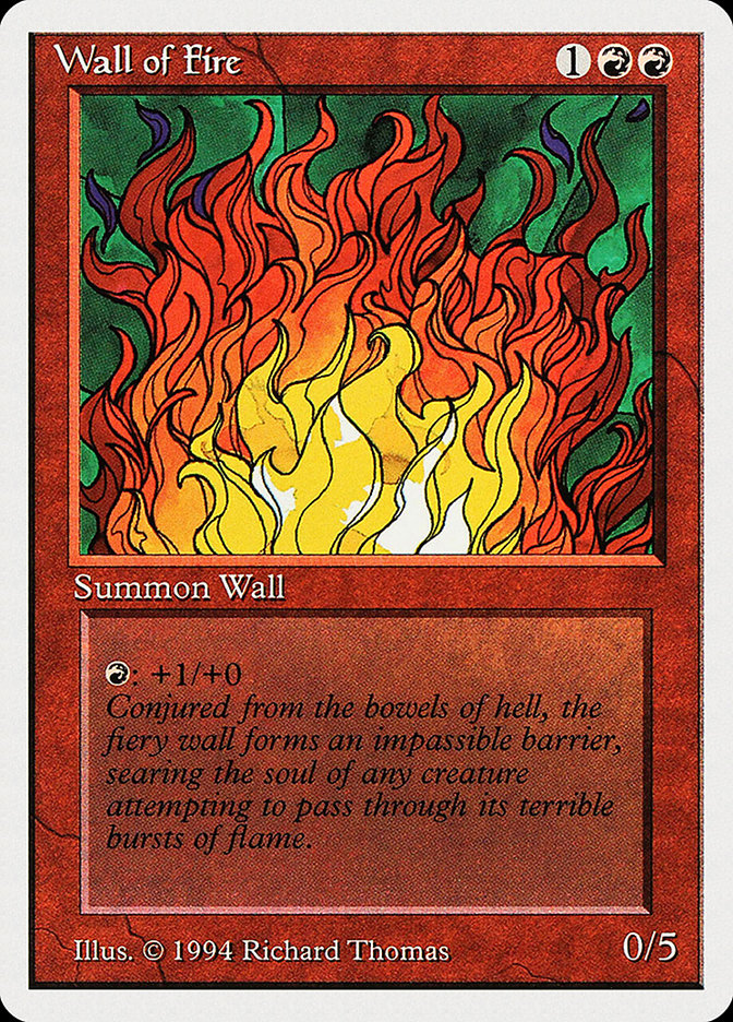 Wall of Fire [Summer Magic / Edgar] | North Valley Games
