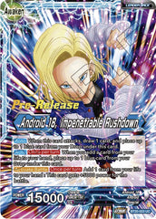 Android 18 // Android 18, Impenetrable Rushdown (BT20-023) [Power Absorbed Prerelease Promos] | North Valley Games
