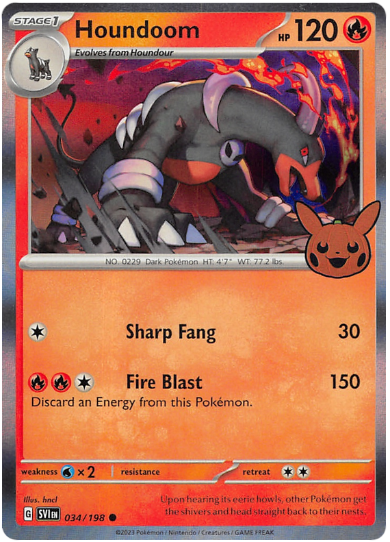 Houndoom (034/198) [Trick or Trade 2023] | North Valley Games