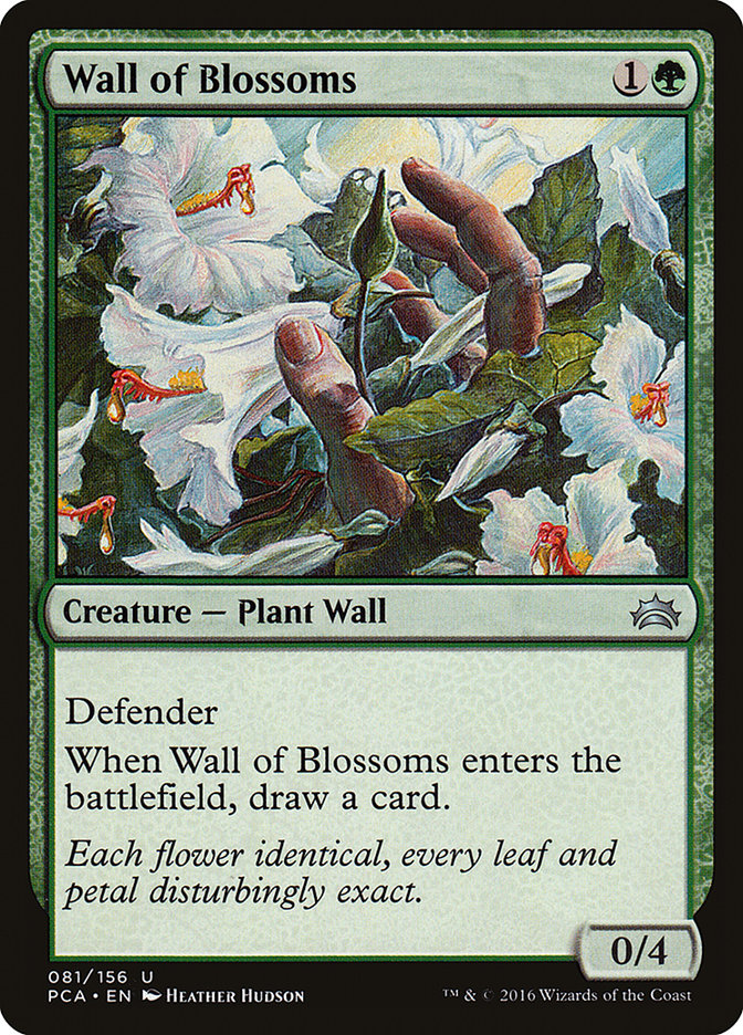 Wall of Blossoms [Planechase Anthology] | North Valley Games