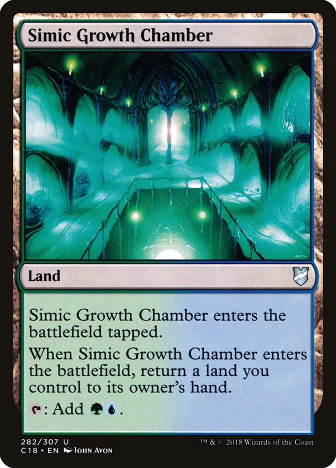 Simic Growth Chamber [Commander 2018] | North Valley Games