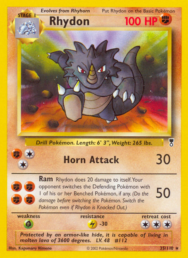Rhydon (35/110) [Legendary Collection] | North Valley Games