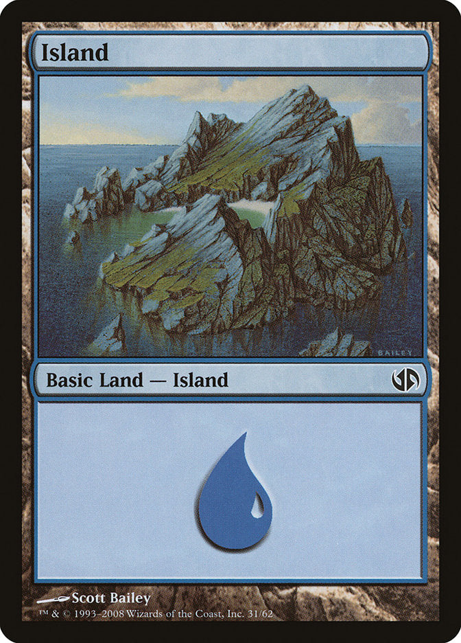 Island (31) [Duel Decks: Jace vs. Chandra] | North Valley Games