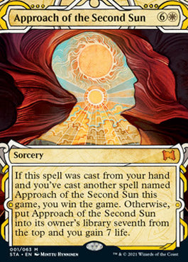 Approach of the Second Sun (Foil Etched) [Strixhaven: School of Mages Mystical Archive] | North Valley Games