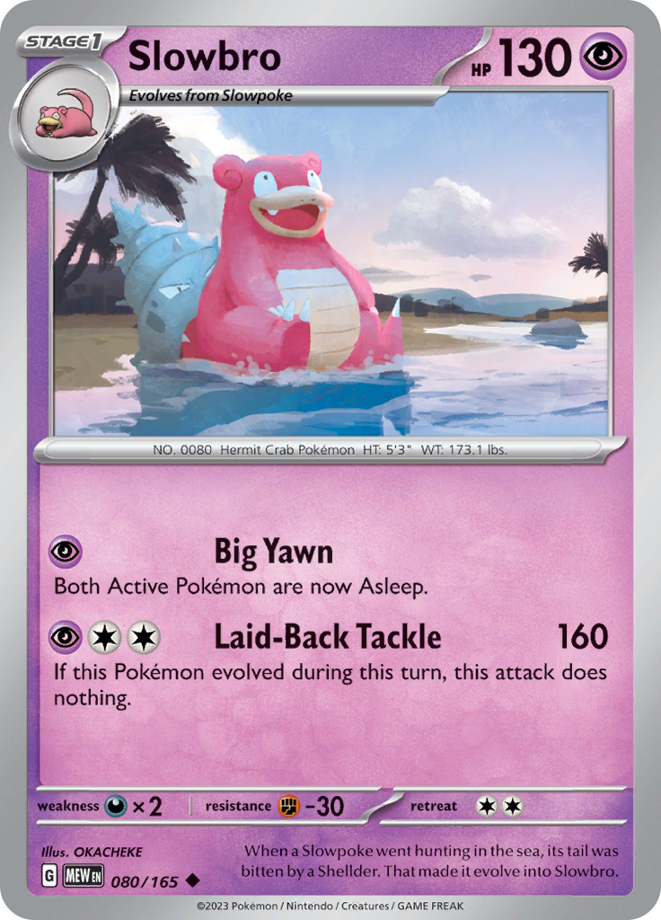 Slowbro (080/165) [Scarlet & Violet: 151] | North Valley Games