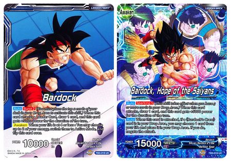 Bardock // Bardock, Hope of the Saiyans (Giant Card) (TB3-018) [Oversized Cards] | North Valley Games