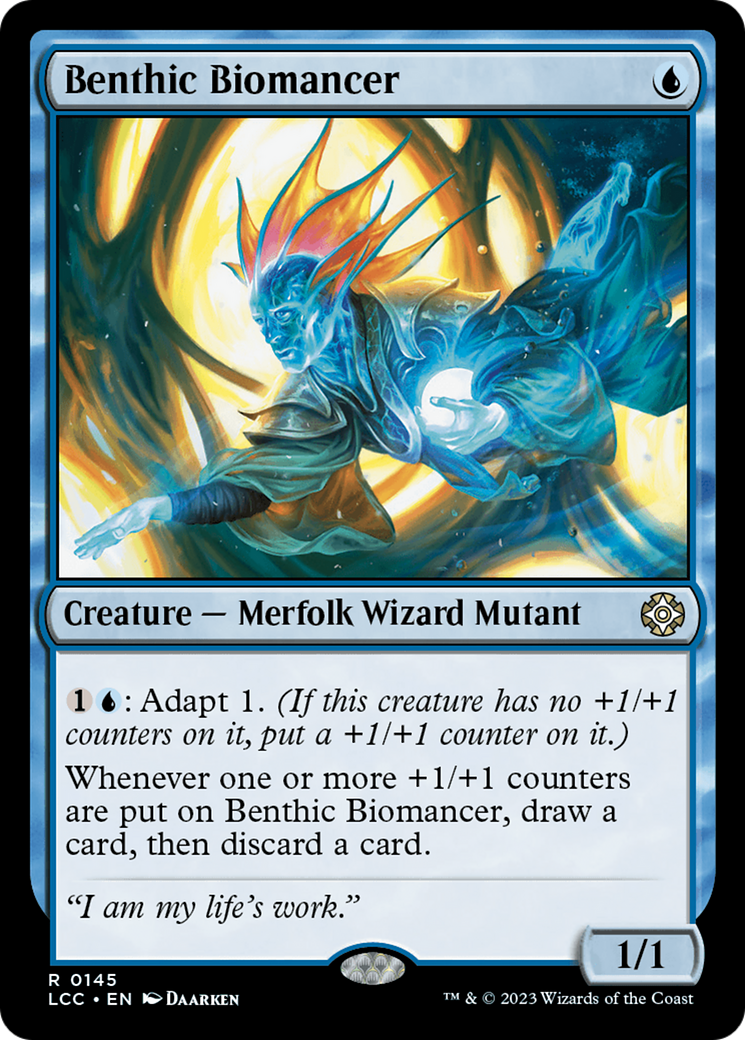 Benthic Biomancer [The Lost Caverns of Ixalan Commander] | North Valley Games