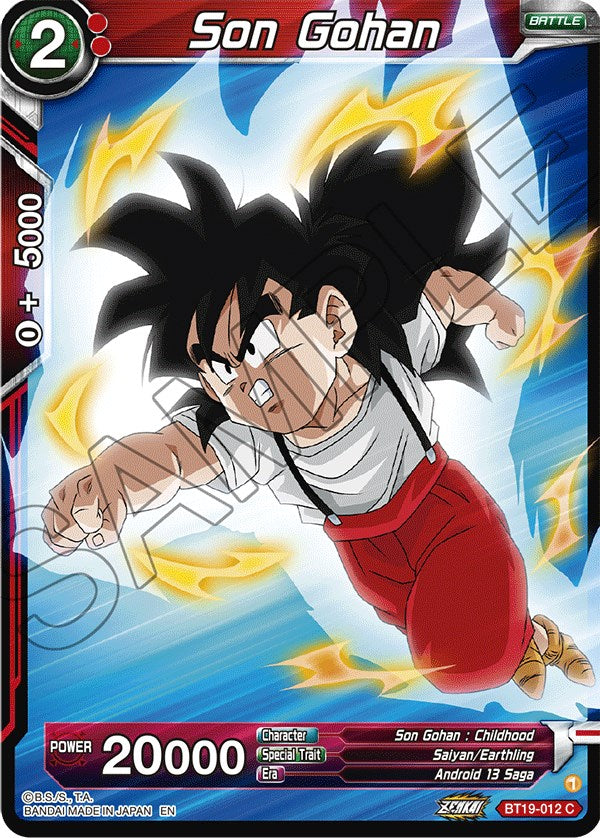 Son Gohan (BT19-012) [Fighter's Ambition] | North Valley Games