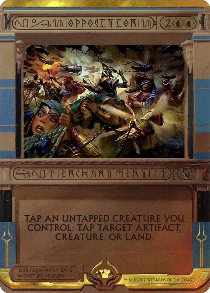 Opposition (Invocation) [Amonkhet Invocations] | North Valley Games