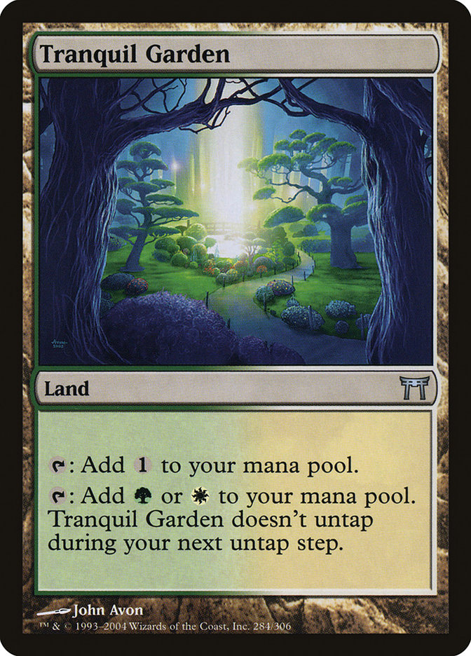 Tranquil Garden [Champions of Kamigawa] | North Valley Games