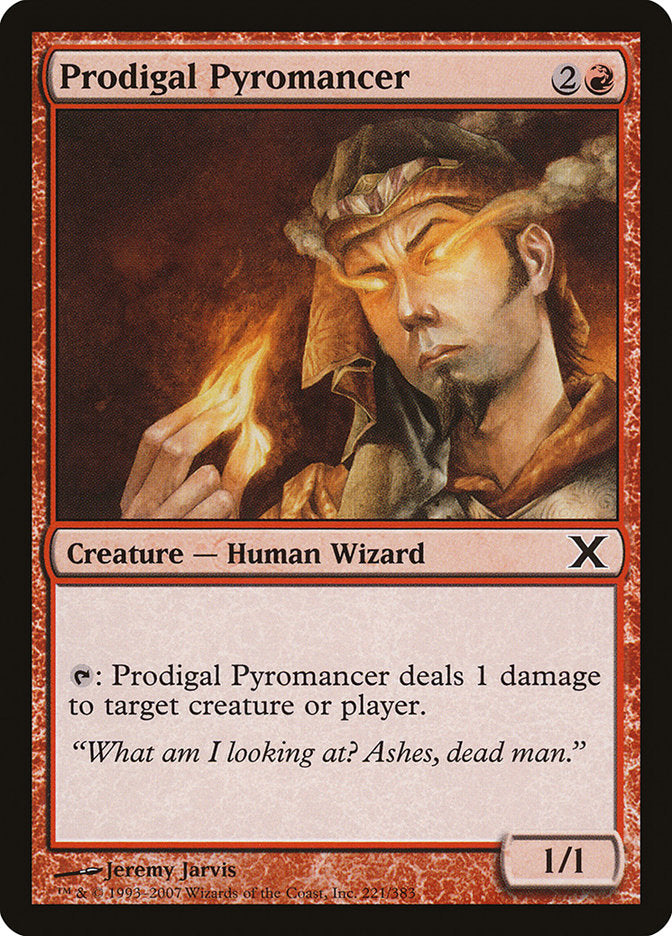 Prodigal Pyromancer [Tenth Edition] | North Valley Games