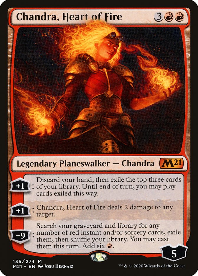 Chandra, Heart of Fire [Core Set 2021] | North Valley Games