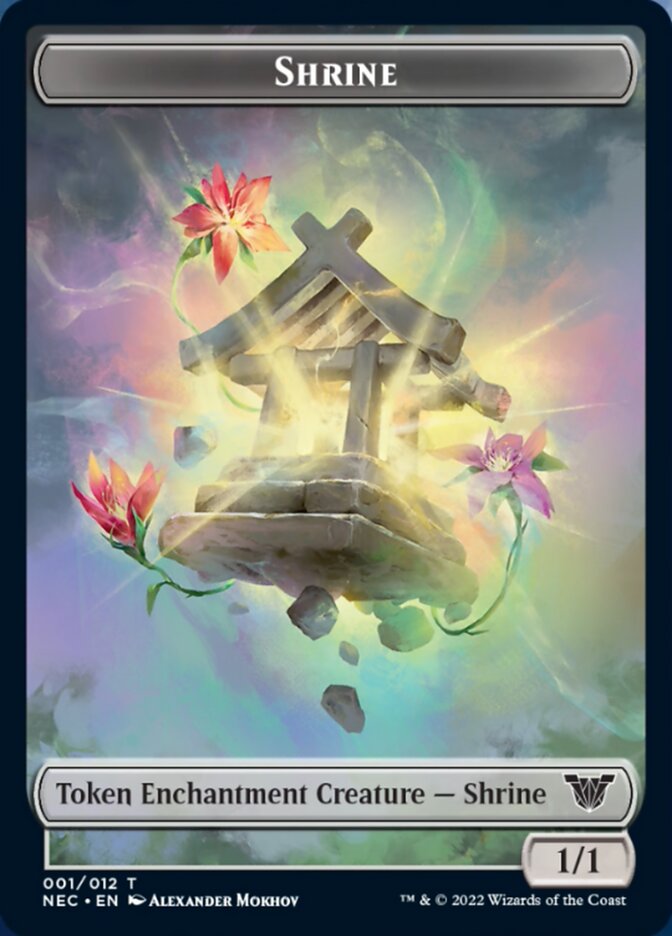 Shrine Token [Kamigawa: Neon Dynasty Commander Tokens] | North Valley Games