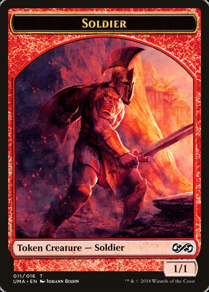 Soldier Token [Ultimate Masters Tokens] | North Valley Games